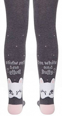 Колготки детские Conte-Kids CK Tip-Top 18С-266СП 504 р.104-110 темно-серый 