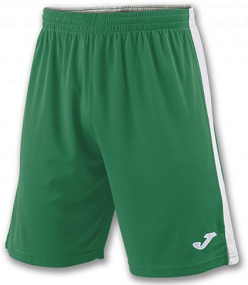 Шорты Joma TOKIO II SHORT GREEN-WHITE 100684.452 р. M зеленый