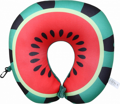 Подушка дорожная Watermelon Luna 30x30 см разноцветный