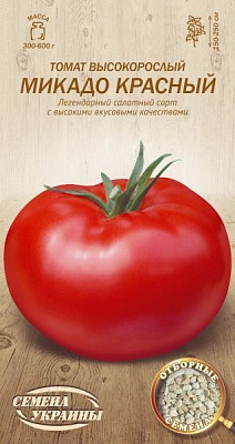 Семена Семена Украины томат высокорослый Микадо красный 636200 0,1г