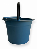 Відро звичайне Viva Lux 8 л індиго