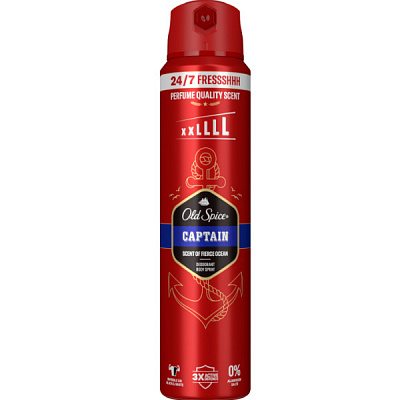Дезодорант-антиперспирант для мужчин Old Spice Captain 250 мл
