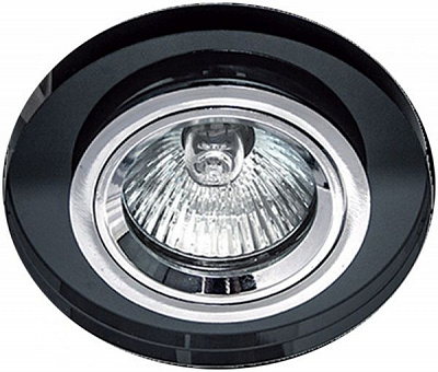 Світильник точковий Estares CR 112 BK/CHR 35 Вт GU5.3 хром/чорний