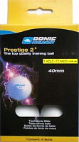 Мячи для настольного тенниса Donic 2-Star Prestige 40 мм 658021 6 шт. белый 