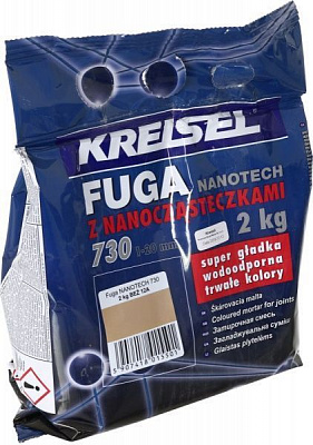 Фуга Крайзель Nanotech 730 12А 2 кг бежевий