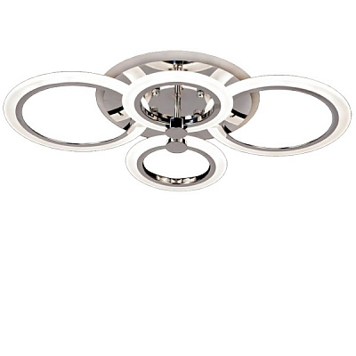 Люстра светодиодная Victoria Lighting с пультом д/у 169 Вт хром Mercy/PL4 chrome 