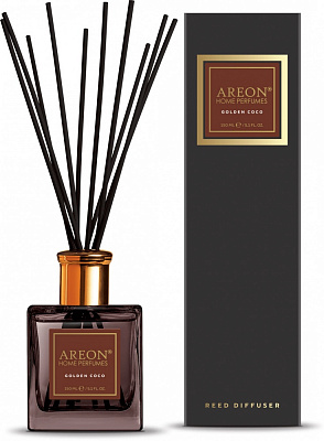Аромадиффузор с палочками Areon Home Perfumes Premium 150 мл Золотой Коко