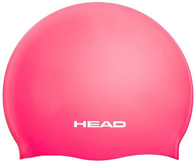 Шапочка для плавания Head Silicone Flat JR 455006.FUCS one size розовый