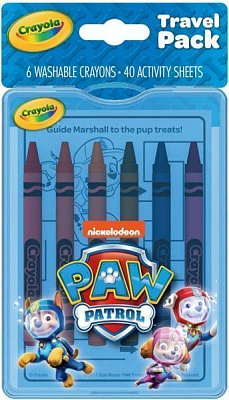 Набір для малювання Crayola для подорожей Щенячий патруль