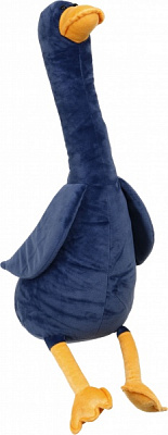 Подушка декоративная Гусь 53 см синий 