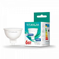 Лампа светодиодная TITANUM 6 Вт MR16 матовая GU5.3 220 В 4100 К 25001 