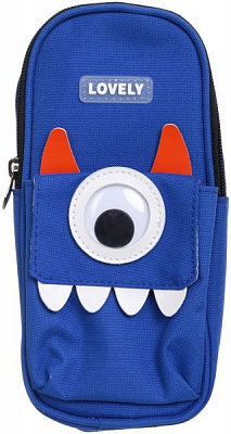 Пенал Кишеньковий монстр блакитний