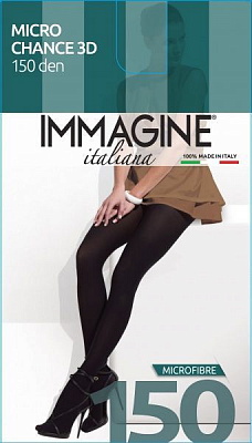 Колготки жіночі Immagine Micro Chance р. 4 150 den nero 1 пар