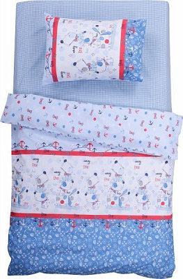 Комплект постельного белья Україна Песики разноцветный 