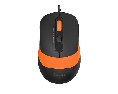 Мишка A4Tech безшумна Fstyler FM10S (Orange)