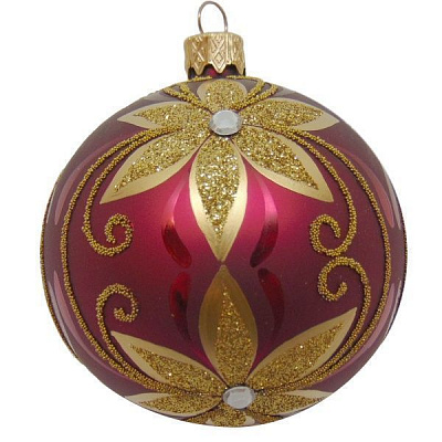 Шар новогодний d80 9609/26034 