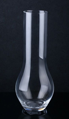 Ваза скляна 16х40 см Wrzesniak Glassworks