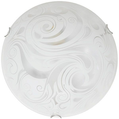 Светильник настенно-потолочный Декора НББ Зеус 1x100 Вт E27 белый 10320 