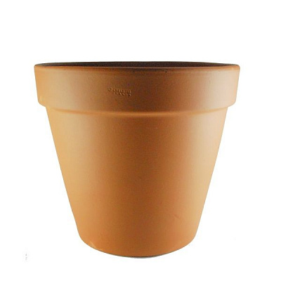 Горшок DEROMA Standard Terracotta круглый 12,6 л терракотовый (01310IZ) 