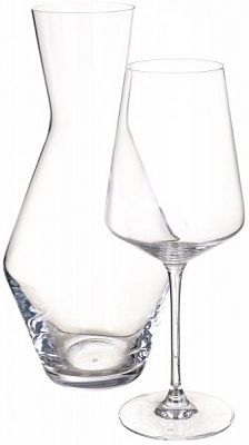 Набор для вина Puccini графин 2 бокала 3 шт. Leonardo 