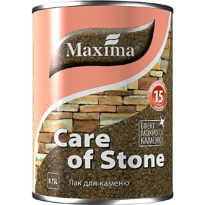 Лак для камня Maxima глянец 0.75 л прозрачный