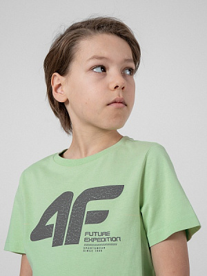 Футболка 4F 4FJSS22TTSHM074-42S р.158 зелений