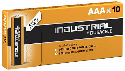 Батарейка Duracell Industrial LR03 MN2400 AAA (R03, 286) 10 шт.