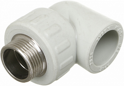 Коліно 90° із зовнішнім різьбленням ETS d25x3/4”
