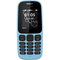 Телефон мобільний Nokia 105 DS New Blue