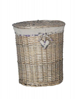 Корзина плетеная с текстилем Natural House FB-20S 36х24х41 см 