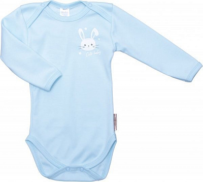 Боді дитяче унісекс Bambinelli Cute Baby р.68 блакитний