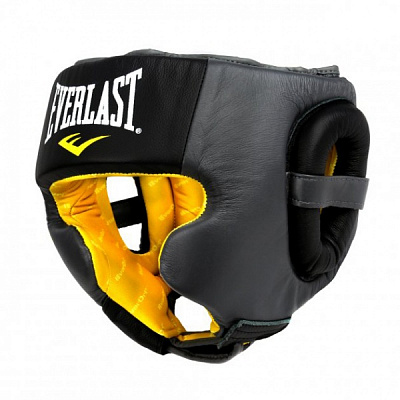 Шлем тренировочный Everlast SPARRING 560401 р. L/XL 560401 черный с серым 