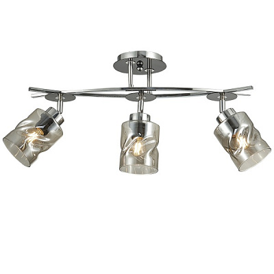 Світильник стельовий Victoria Lighting 60 Вт хром Mike/PL3