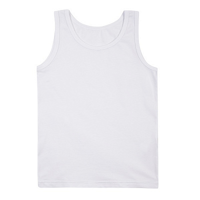 Майка для мальчиков Bibo р.110 белый 44010 