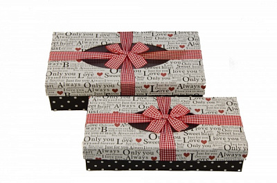 Коробка подарочная 106-1 29,5х15,5х7.5 см