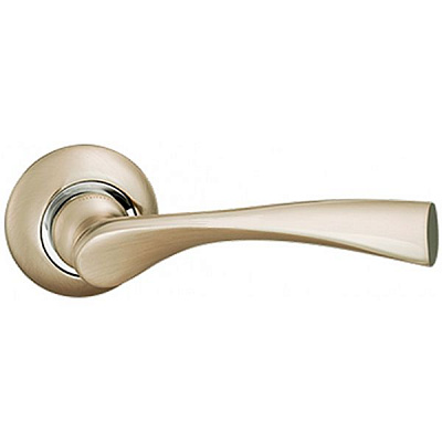 Ручка на розетке MVM Z-1299 SN/CP матовый никель/полированный хром