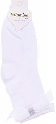 Шкарпетки для дівчаток KATAMINO K24060 KTM81209 р.7-8 білий