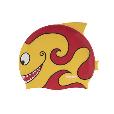 Шапочка для плавания Fashy Cap Sil Vol 3048-001 one size желтый