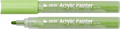 Маркер акриловий STA 1000 2-3 мм STA1000-G606 салатовий