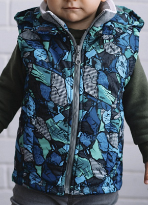 Жилет дитячий для хлопчика DC KIDS Алан р.86 синій