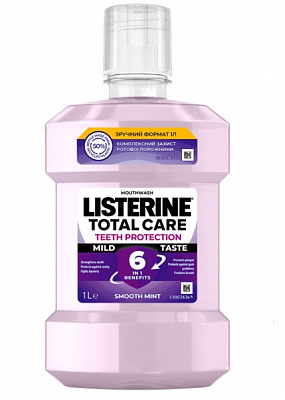 Ополіскувач для ротової порожнини Listerine Total Care 1000 мл