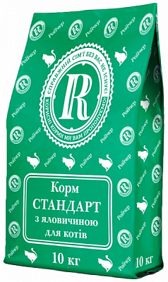 Корм Ройчер Стандарт з яловичиною 10 кг