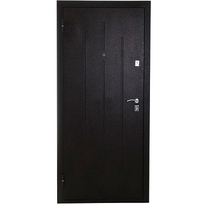 Дверь входная Стройгост 7 орех итальянский 2050x860 мм левая