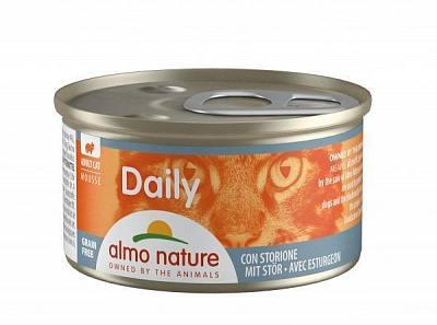 Консерва Almo Nature Daily Menu Cat с осетром 85 г