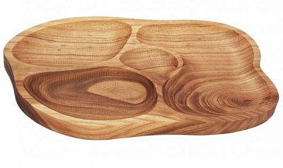 Доска сервировочная 29,5x18,5 см вишня Mazhura 