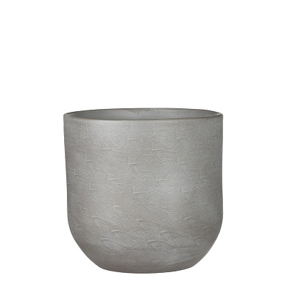 Вазон Edelman Nora pot round 23 см круглий 8,72 л світло-сірий (1074623)