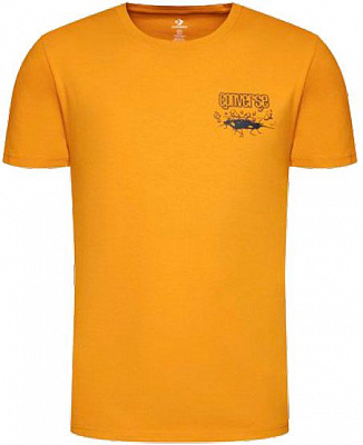 Футболка Converse HIGH DEMAND COLLAGE SS TEE YELLOW 10019934-805 L жовтий