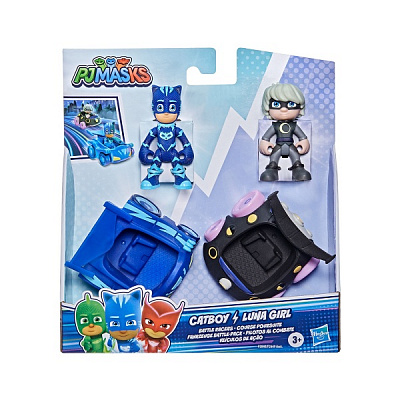 Игровой набор Hasbro Герои в масках: Кэтбой против Лунной Девочки F2840
