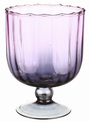 Кубок декоративный HOFF Giardino 15x20 см 20 см лиловий 
