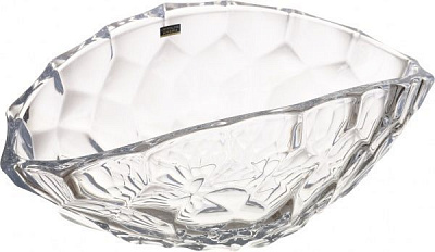 Ваза стеклянная прозрачная Honey Comb 40,5 см 6K551/0/99B68/405 Bohemia